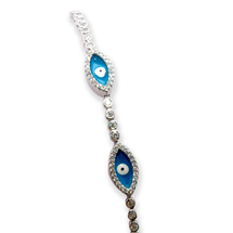 EVIL EYE SILVER BRACELET