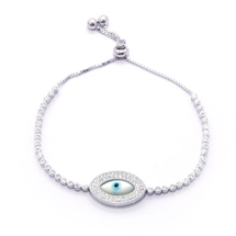 EVIL EYE SILVER BRACELET