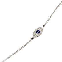 EVIL EYE SILVER BRACELET