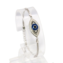 EVIL EYE SILVER BRACELET