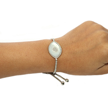 EVIL EYE SILVER BRACELET