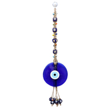 BIG GLASS EVIL EYE HOME PROTECTOR WALL HANGING