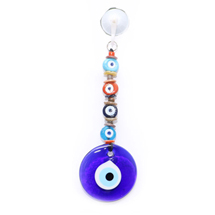 GLASS EVIL EYE HOME WALL HANGING AMULET