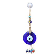 GLASS EVIL EYE HOME WALL HANGING AMULET