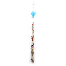COLOR FUL BEADS EVIL EYE WALL HANGING (FISH)