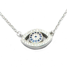 EVIL EYE SILVER NECKLACE