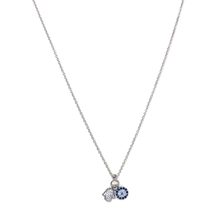 EVIL EYE SILVER HAND OF FATIMA & ROUND NECKLACE