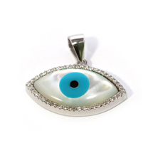 EVIL EYE SILVER PENDANT