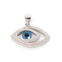 EVIL EYE SILVER PENDANT