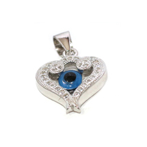 EVIL EYE SILVER DESIGNER PENDANT