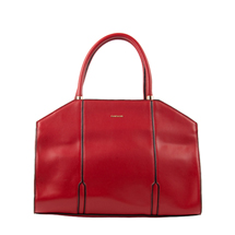 MATMAZEL RED STRUCTURED HANDBAG