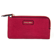 MATMAZEL BURGUNDY CLUTCH HANDBAG