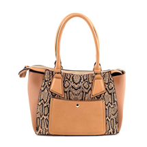 MATMAZEL TABA PRINTED TOTE HANDBAG