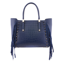 MATMAZEL NAVY BLUE FASHIONABLE HANDBAG