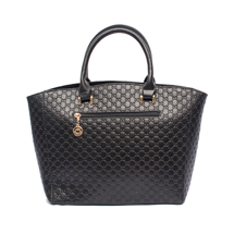 MATMAZEL BLACK TEXTURED HANDBAG